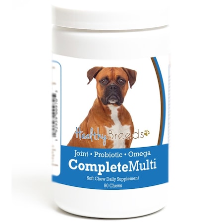 Healthy Breeds Boxer all in one Multivitamin Soft Chew - 90 Count HE126852